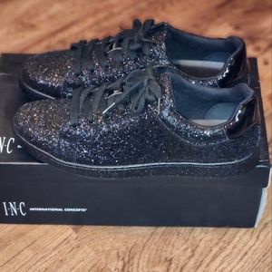 Inc International Concepts Black Sneakers